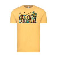 Vintage Mustard faith is essential Vintage Tee - JahusDesignShop