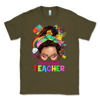 Army Green preschool teacher Classic Tee - NancyCooperArtShop