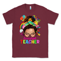 Burgundy preschool teacher Classic Tee - NancyCooperArtShop
