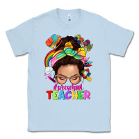 Dusty Blue preschool teacher Classic Tee - NancyCooperArtShop