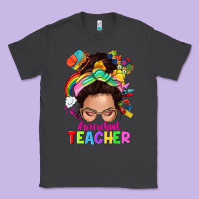 Preschool Teacher Classic Tee Designed By Nancycooperartshop