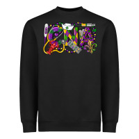 Black CNA Certified Nursing Assistant Mardi Gras Heavyweight Sweatshirt - LillyAllenDesigns