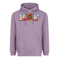 Lavender Tie dye sunflower Mom Mother's Day Heavyweight Hoodie - HowdyJamesFarm