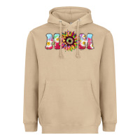 Mushroom Tie dye sunflower Mom Mother's Day Heavyweight Hoodie - HowdyJamesFarm