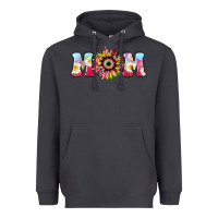 Smoke Tie dye sunflower Mom Mother's Day Heavyweight Hoodie - HowdyJamesFarm