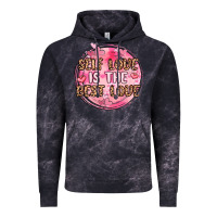 Cloud Black self love is the best love Vintage Hoodie - MaliasSmallBusiness