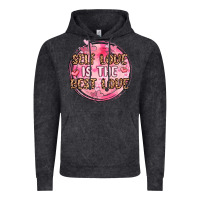 Vintage Black self love is the best love Vintage Hoodie - MaliasSmallBusiness