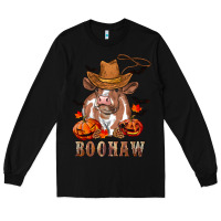 Black Boohaw Heifer Long Sleeve Tee - RanaPortraitStore