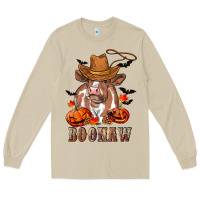 Mushroom Boohaw Heifer Long Sleeve Tee - RanaPortraitStore