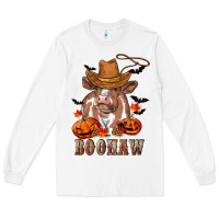 White Boohaw Heifer Long Sleeve Tee - RanaPortraitStore