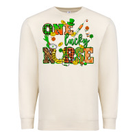 Sandshell St. Patricks Day one lucky nurse Premium Sweatshirt - HowdyJamesFarm