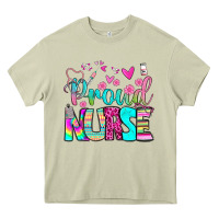 Mossy proud nurse Heavy Core Tee - BundleAndBundleShop