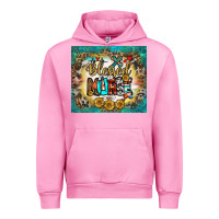 Fuchsia Pink blessed nurse tumbler Urban Hoodie - BundleAndBundleShop