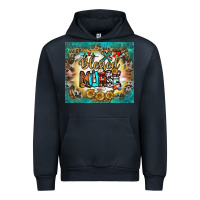 Navy blessed nurse tumbler Urban Hoodie - BundleAndBundleShop