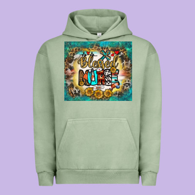 Blessed Nurse Tumbler Urban Hoodie Designed By Bundleandbundleshop