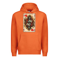 Carrot King Of Hearts Cowboy Premium Hoodie - HowdyJamesFarm