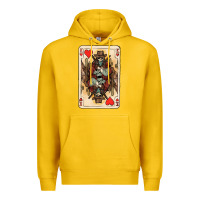 Lemon King Of Hearts Cowboy Premium Hoodie - HowdyJamesFarm