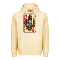 Pina Colada King Of Hearts Cowboy Premium Hoodie - HowdyJamesFarm