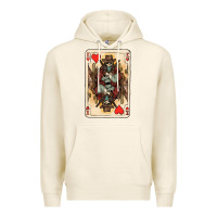 Tofu King Of Hearts Cowboy Premium Hoodie - HowdyJamesFarm