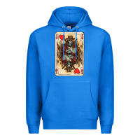 True Royal King Of Hearts Cowboy Premium Hoodie - HowdyJamesFarm