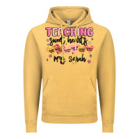 Vintage Mustard teaching sweet hearts Vintage Hoodie - MaliasSmallBusiness