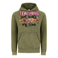 Vintage Olive teaching sweet hearts Vintage Hoodie - MaliasSmallBusiness