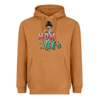Mom Life With Skull Mother's Day Heavyweight Hoodie | Teevron