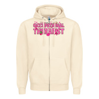 Sandshell breast cancer occupational therapist Zipper Hoodie - texasbilliewilder
