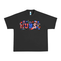Pigment Black 4th of july nurse Urban Heavy Tee - NancyCooperArtShop