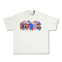 Pistachio 4th of july nurse Urban Heavy Tee - NancyCooperArtShop