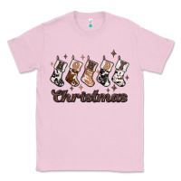 Bubblegum Pink howdy christmas Classic Tee - MaliasSmallBusiness