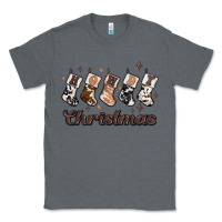 Charcoal Heather howdy christmas Classic Tee - MaliasSmallBusiness