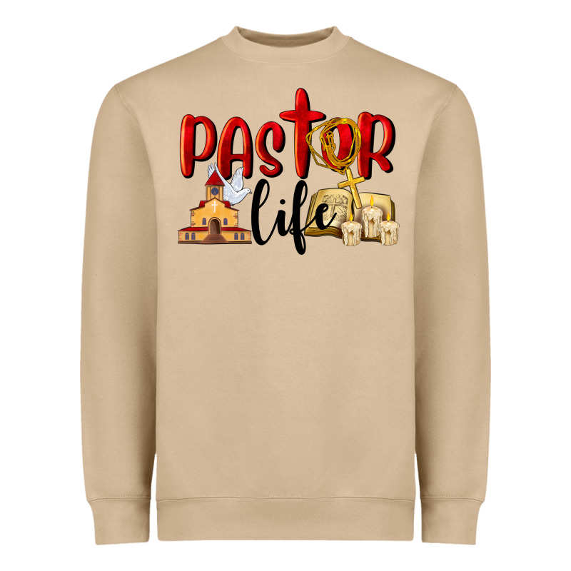 Pastor Life Heavyweight Sweatshirt by LillyAllenDesigns | Teevron