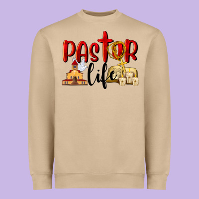 Pastor Life Heavyweight Sweatshirt Designed By Lillyallendesigns