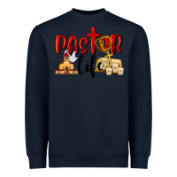 Navy Pastor Life Heavyweight Sweatshirt - LillyAllenDesigns