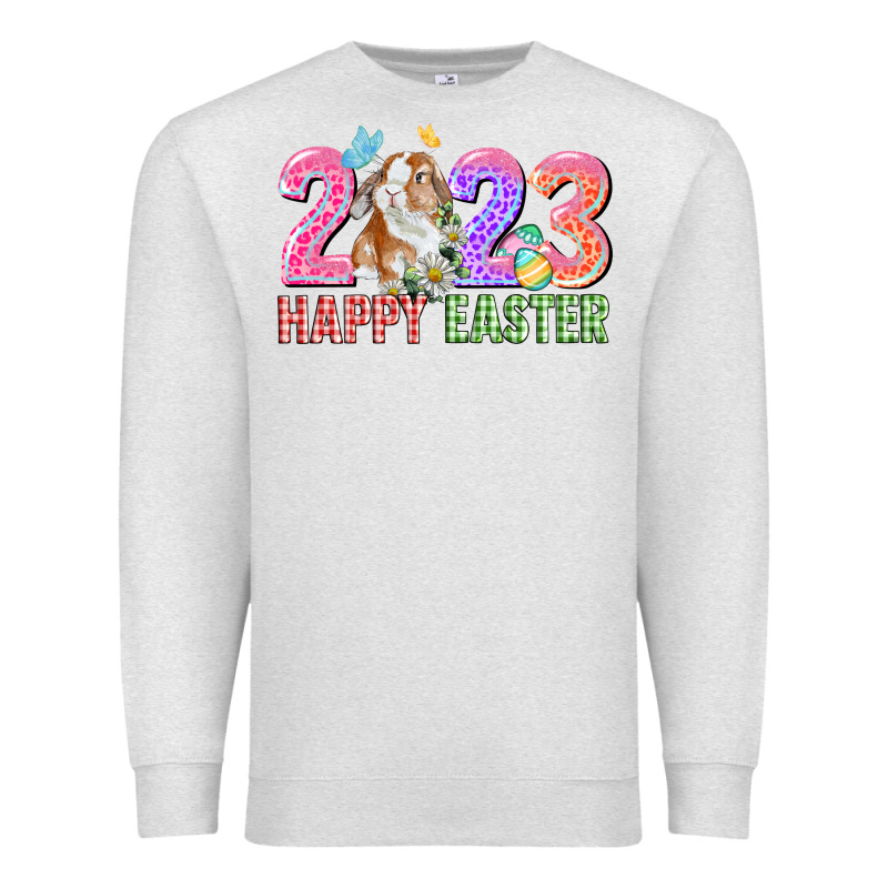 2023 Happy Easter Premium Sweatshirt by CowGirlArtShop | Teevron