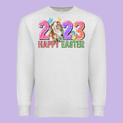 2023 Happy Easter Premium Sweatshirt Designed By Cowgirlartshop