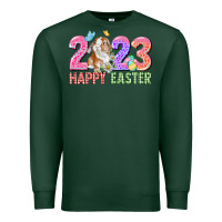 Sports Green 2023 Happy Easter Premium Sweatshirt - CowGirlArtShop