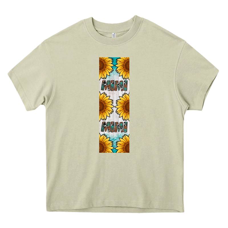 Mimi Sunflower Leopard  Pen Wrap Heavy Core Tee by Artiststas | Teevron