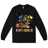 Black embrace differences Long Sleeve Tee - LillyAllenDesigns