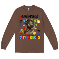 Chestnut embrace differences Long Sleeve Tee - LillyAllenDesigns