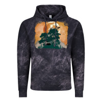 Cloud Black wilderness leopard Vintage Hoodie - MaliasSmallBusiness