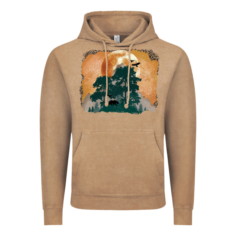 Wilderness Leopard Vintage Hoodie by MaliasSmallBusiness | Teevron