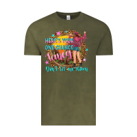 Vintage Olive heres your one chance fancy Vintage Tee - NancyCooperArtShop