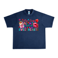 Navy my class is full of sweethearts Urban Heavy Tee - NancyCooperArtShop