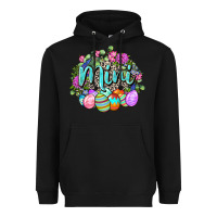 Black Easter Mini Happy Easter Day Heavyweight Hoodie - CowGirlArtShop