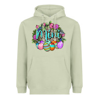 Matcha Easter Mini Happy Easter Day Heavyweight Hoodie - CowGirlArtShop