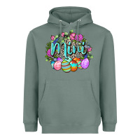 Sage Easter Mini Happy Easter Day Heavyweight Hoodie - CowGirlArtShop
