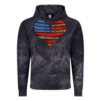 Cloud Black american leopard brushstroke heart Vintage Hoodie - Jasminsmagicworld