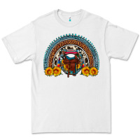 White saddle sunflower horseshoe rainbow Premium Tee - Artiststas